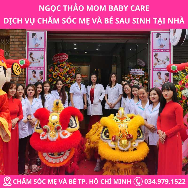 Liên hệ với Ngọc Thảo Mom Baby Care để đăng ký dịch vụ tắm bé tại nhà tphcm